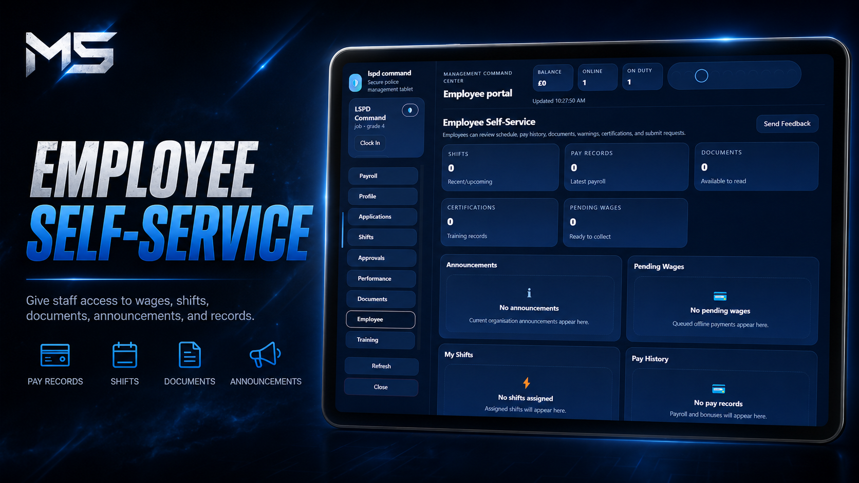 Magic Boss Menu – FiveM Business Management System