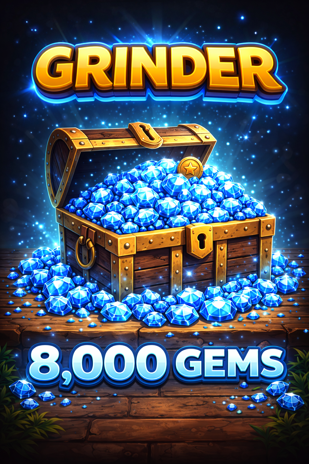 8,000 Gems