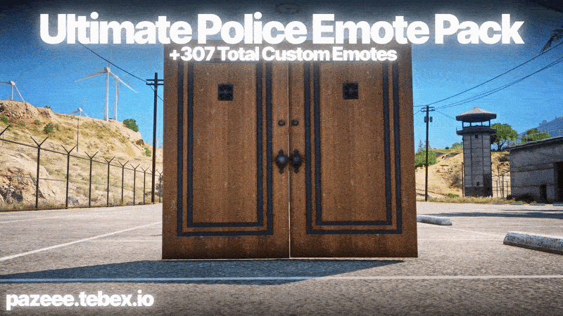 Ultimate Police Emote Pack