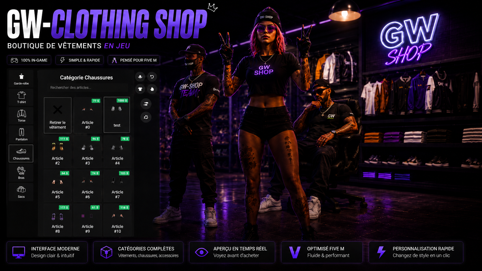 Clothing Store V2 - open source