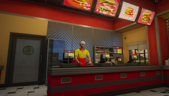 HORNY'S BURGER JOB