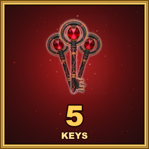 5 Keys (+1 Bonus Key)