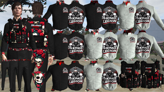 Kings Legion Shirts v2 [M+F]