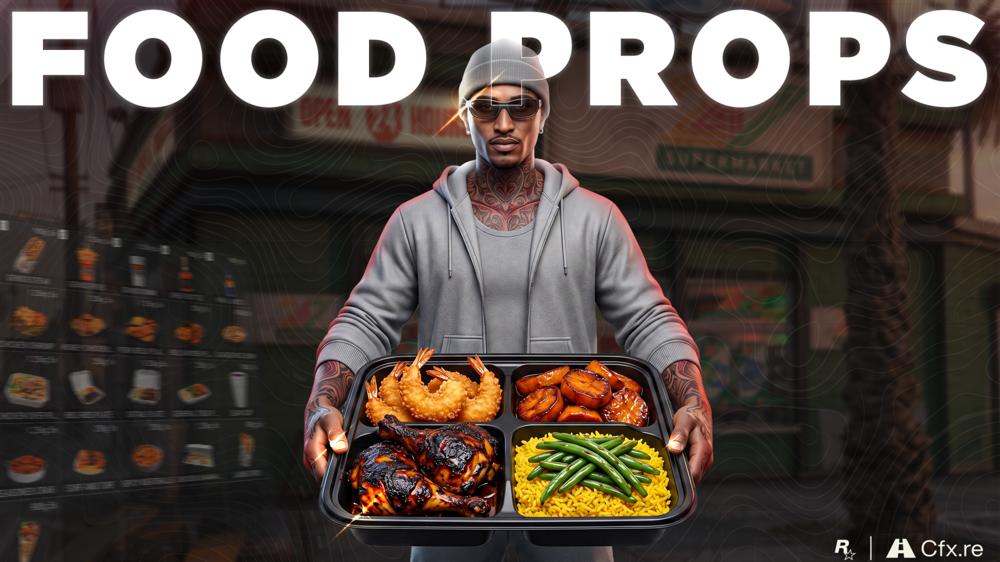 Food Props v2 + Anim