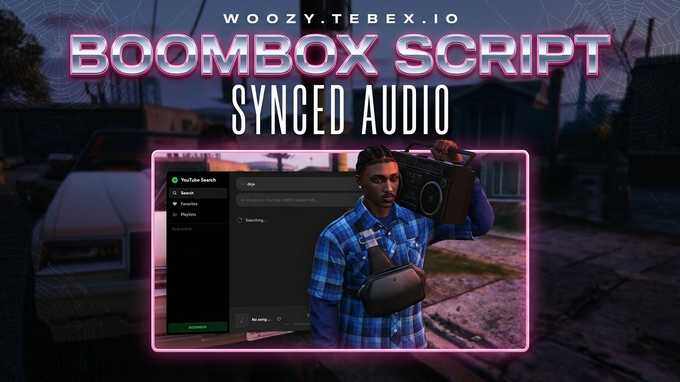 Woozy Studio - Boombox  Script