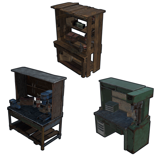 Workbenches    ( Tier 1,2,3)    x3