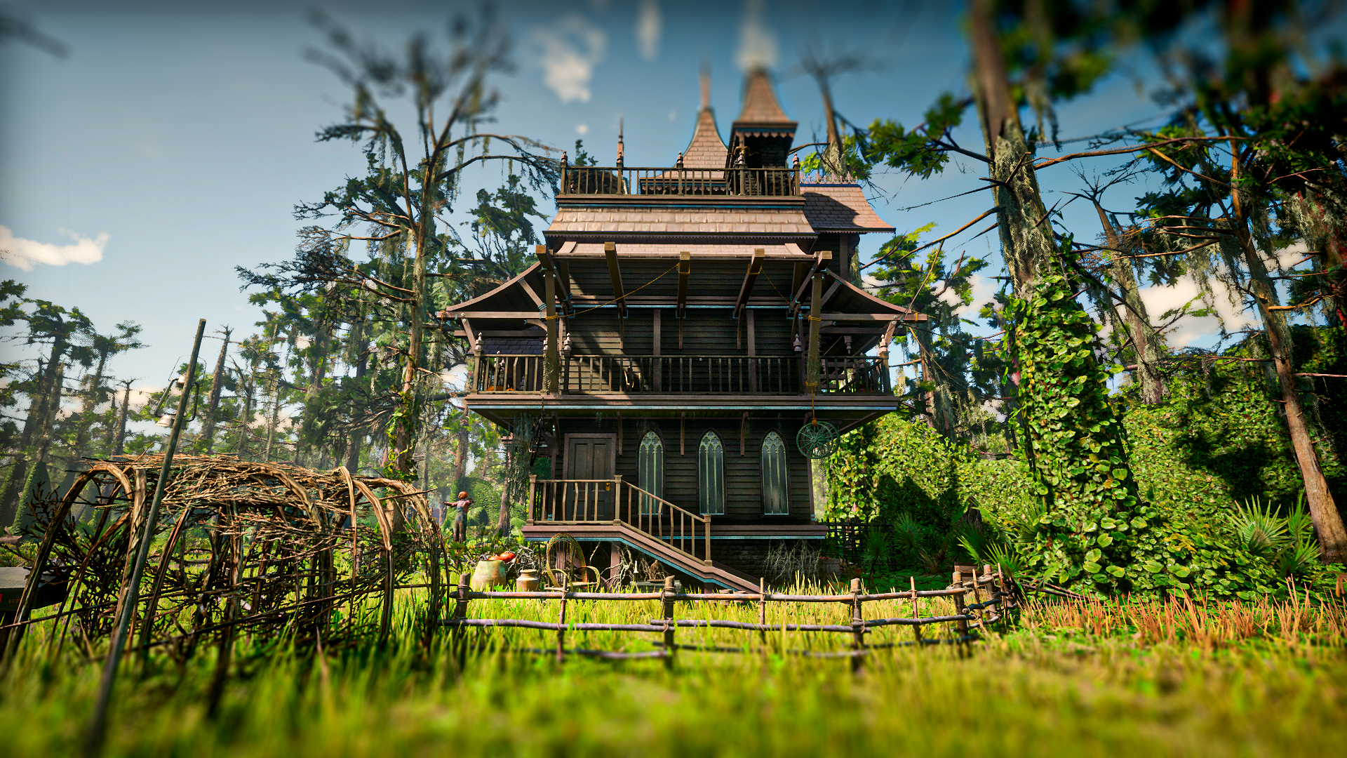 "Swamp" Witch house