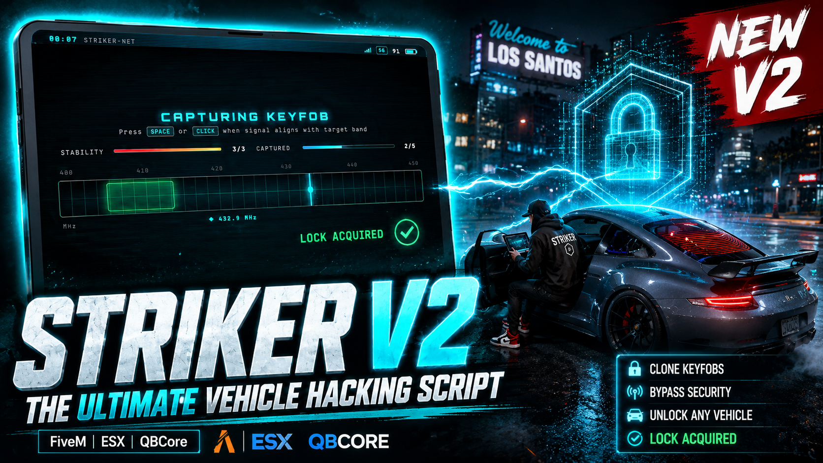 StrikerPad v2 [QB/ESX]