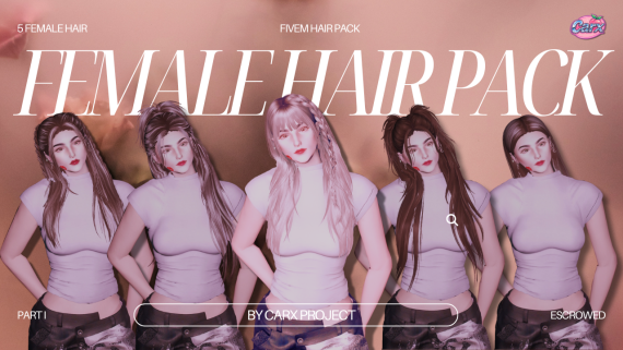 💈 MINI HAIR FEMALE PACK 01 | ESCROW
