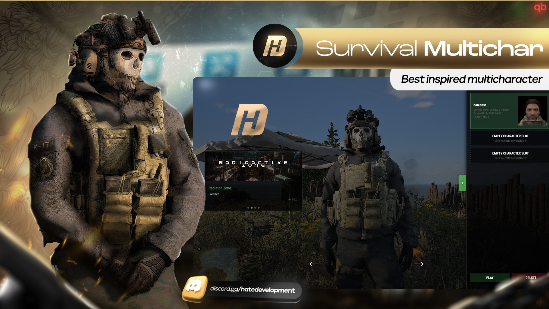 QB | Survival Multicharacter