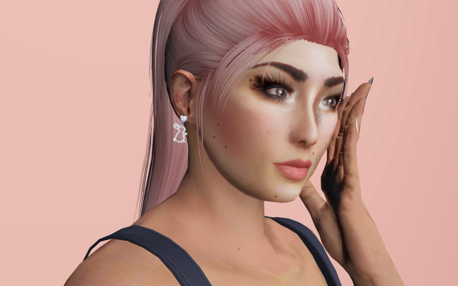 #002 Bunny Earrings