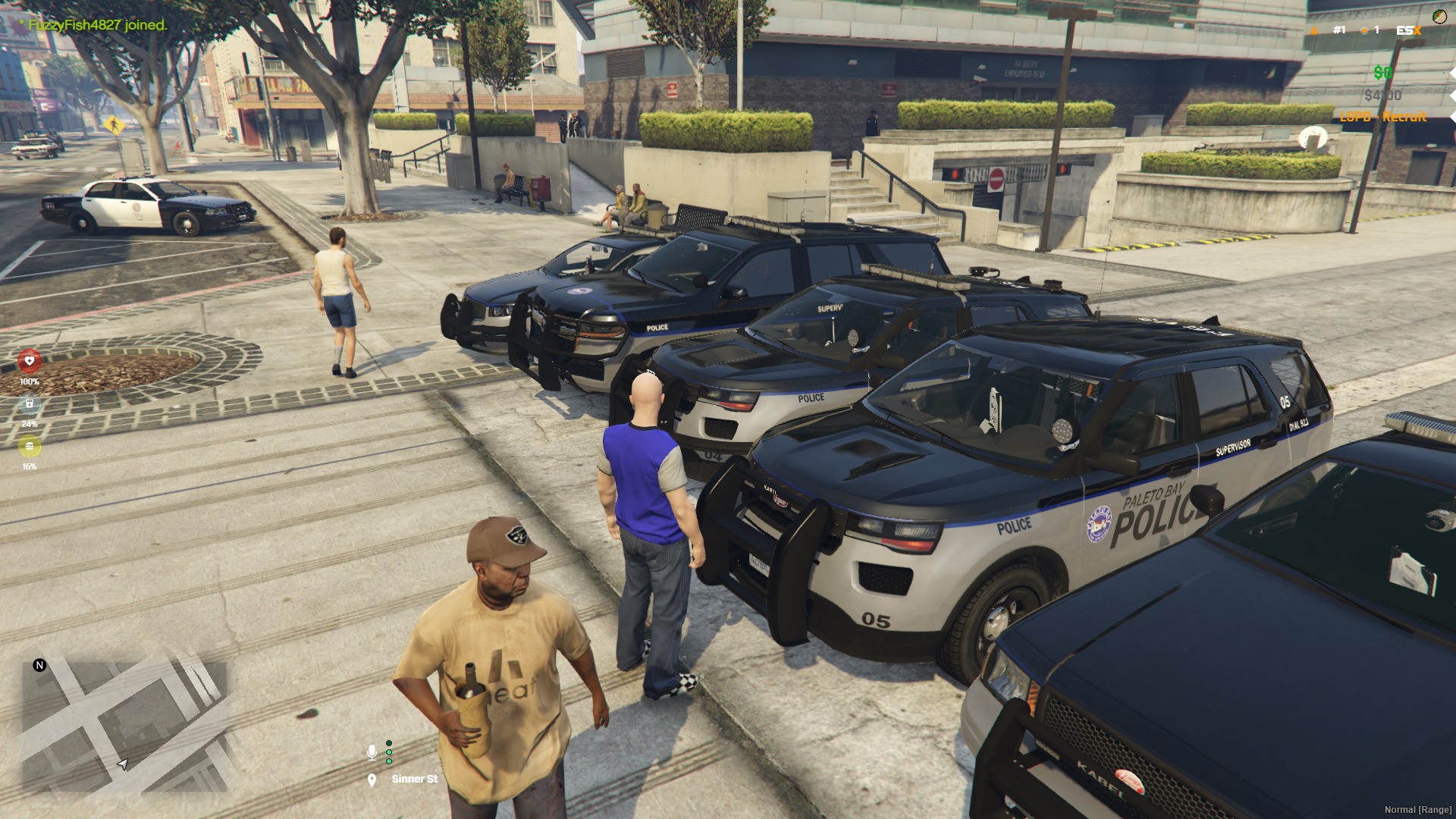 [LORE FRIENDLY] Paleto Bay Police Department  pack  6 cars