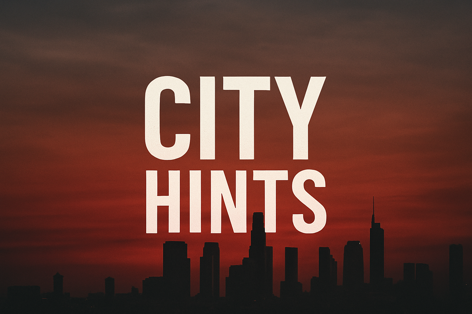 Bucko city hint system