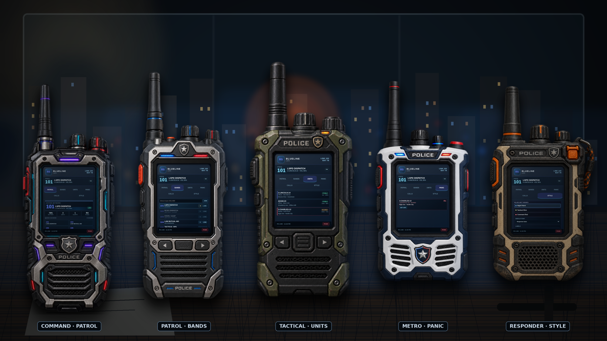 rs-radiopolice | Police Radio and Walkie Talkie | Police Only | Panic | SOS | Tactical Unit