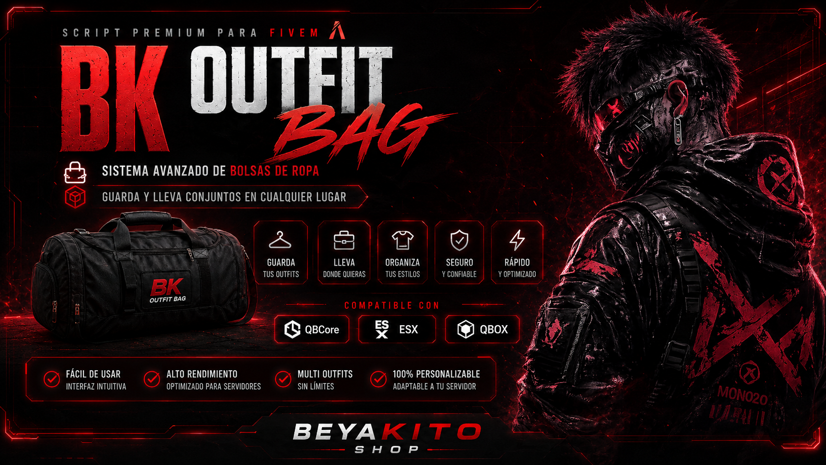 BK Outfit Bag