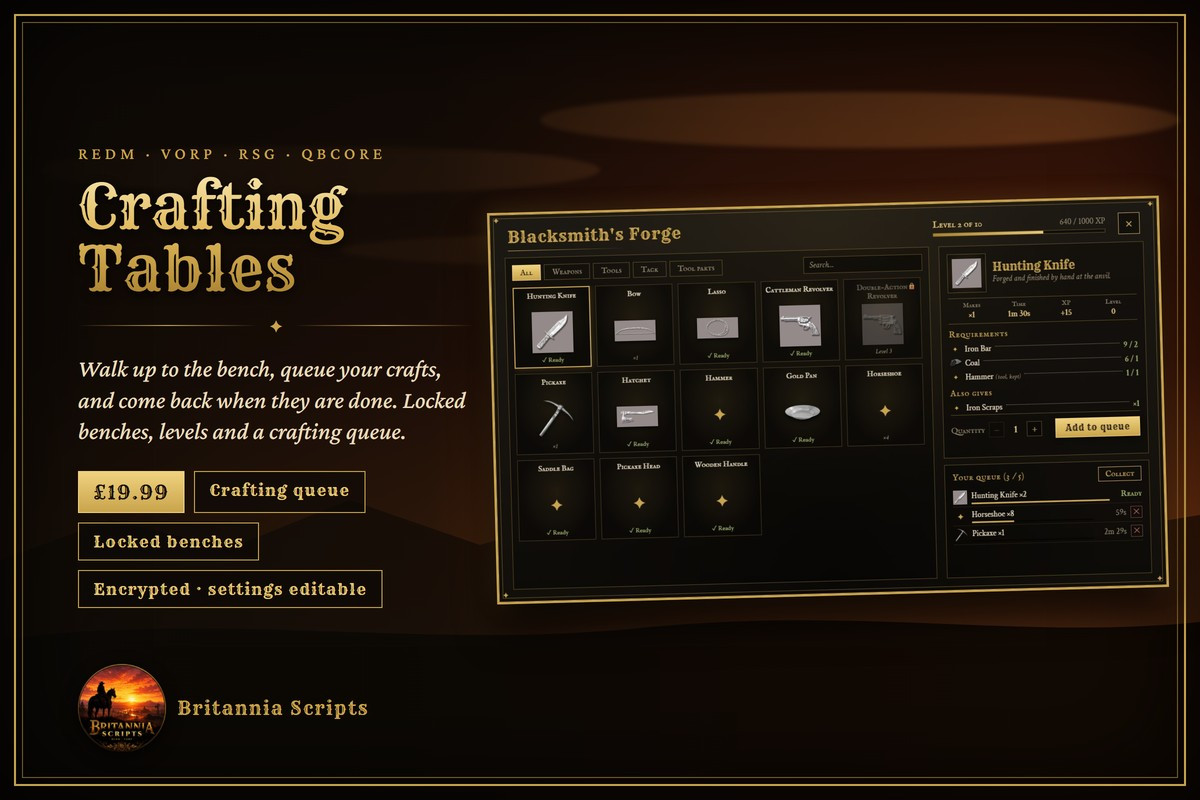 Britannia Crafting Tables screenshot