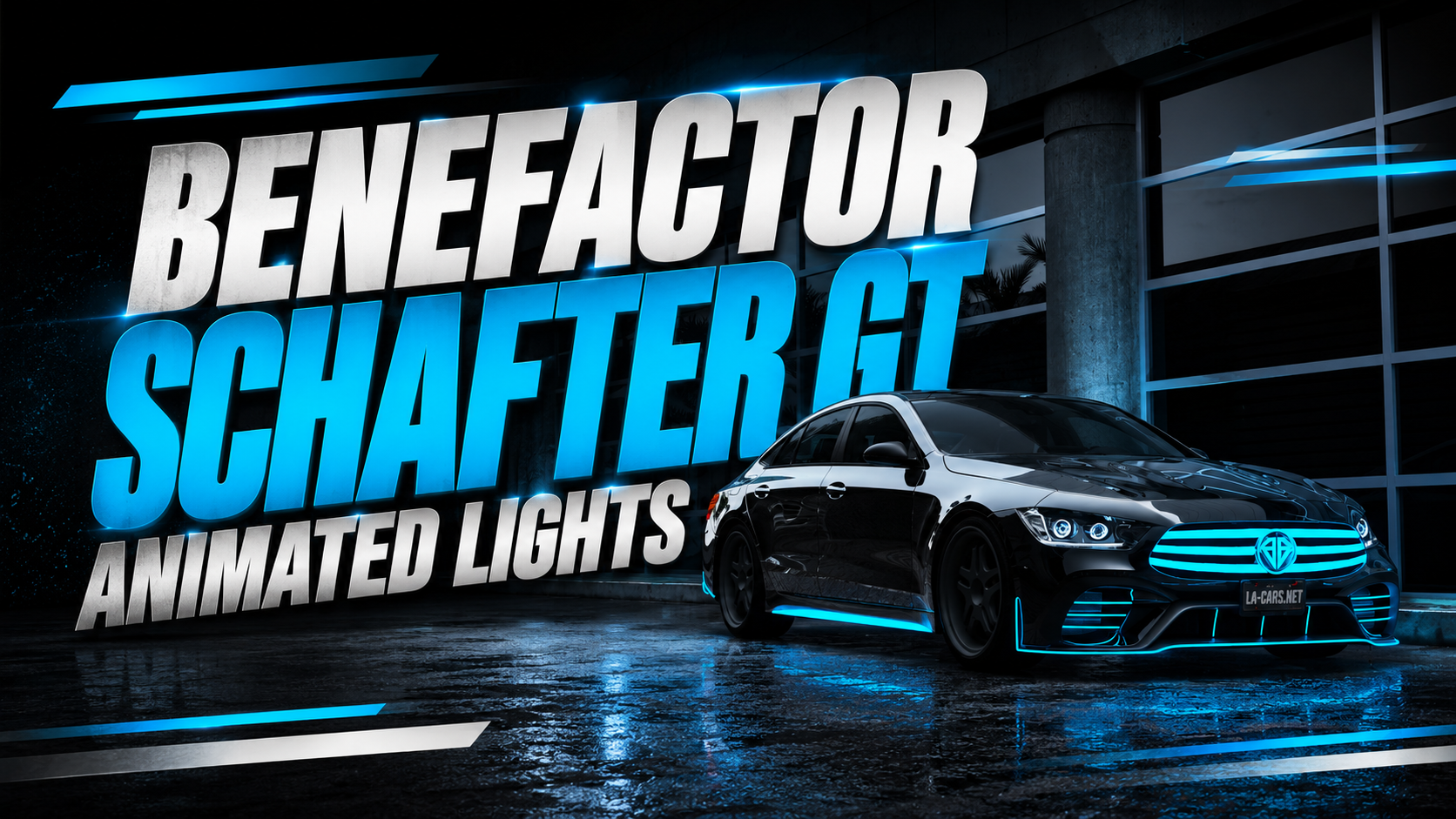 Benefactor Schafter GT Animated Lights - FiveM Vehicle Pack - Lore-friendly GTA V Lore-Friendly for roleplay servers