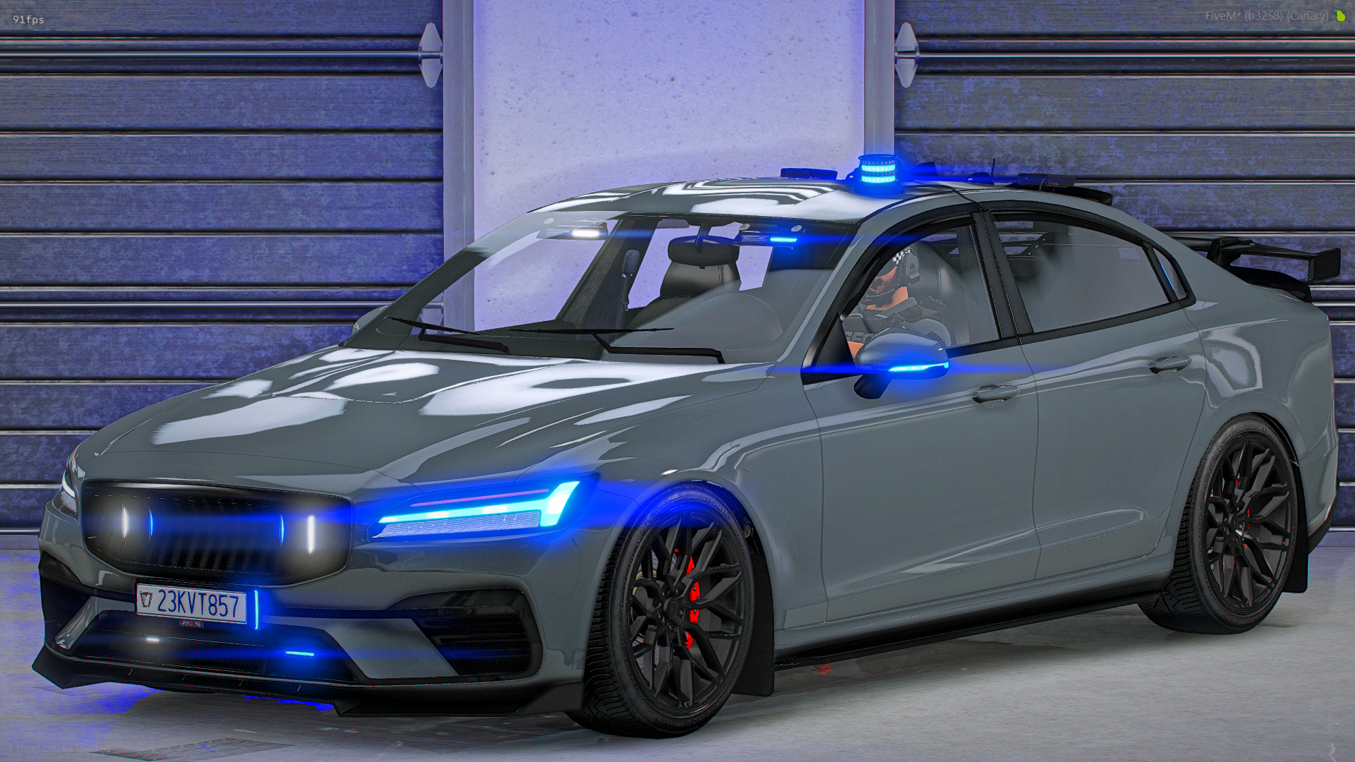 Vulcar L90R Police UN-MARKED - (Non -ELS)