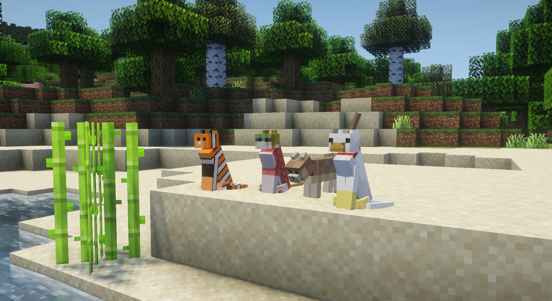 Fish Cats Skin Pack β cosmetic Bundles item on the NovaVoid Cat Civilization Minecraft server