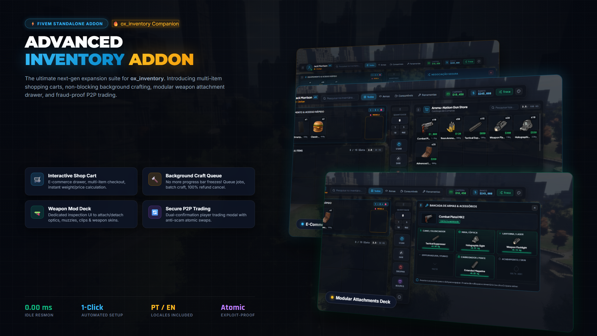 Ox Inventory Redesign