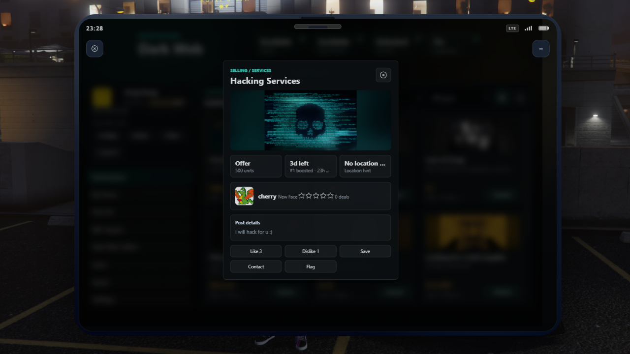 W-Labs Dark Web