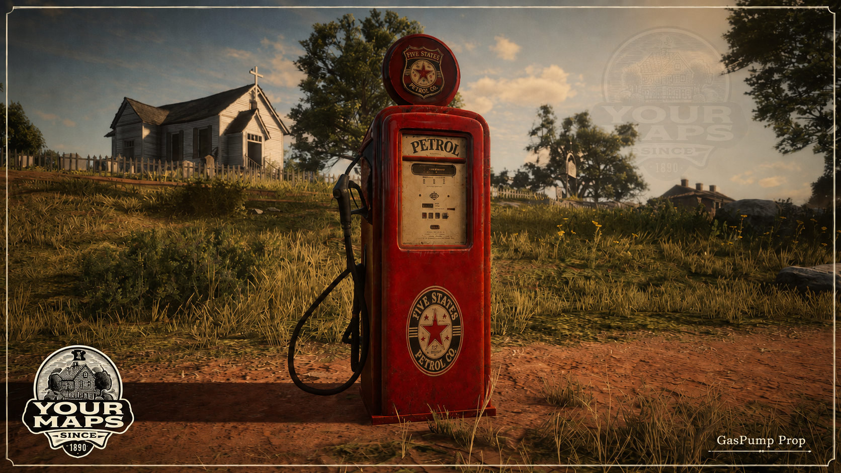 Vintage Gas Pump