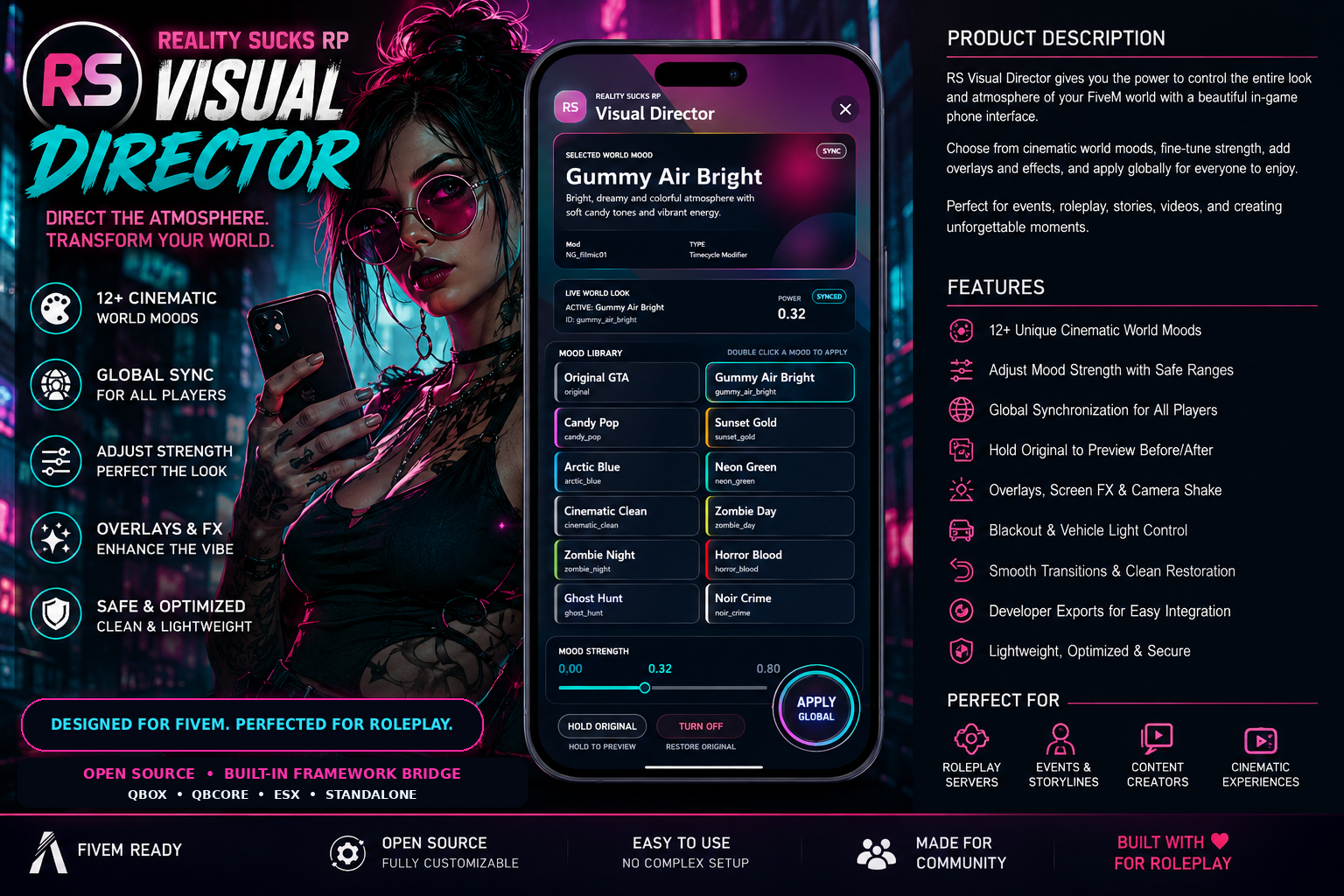 RS Visual Director — Open-Source Cinematic World Mood Director