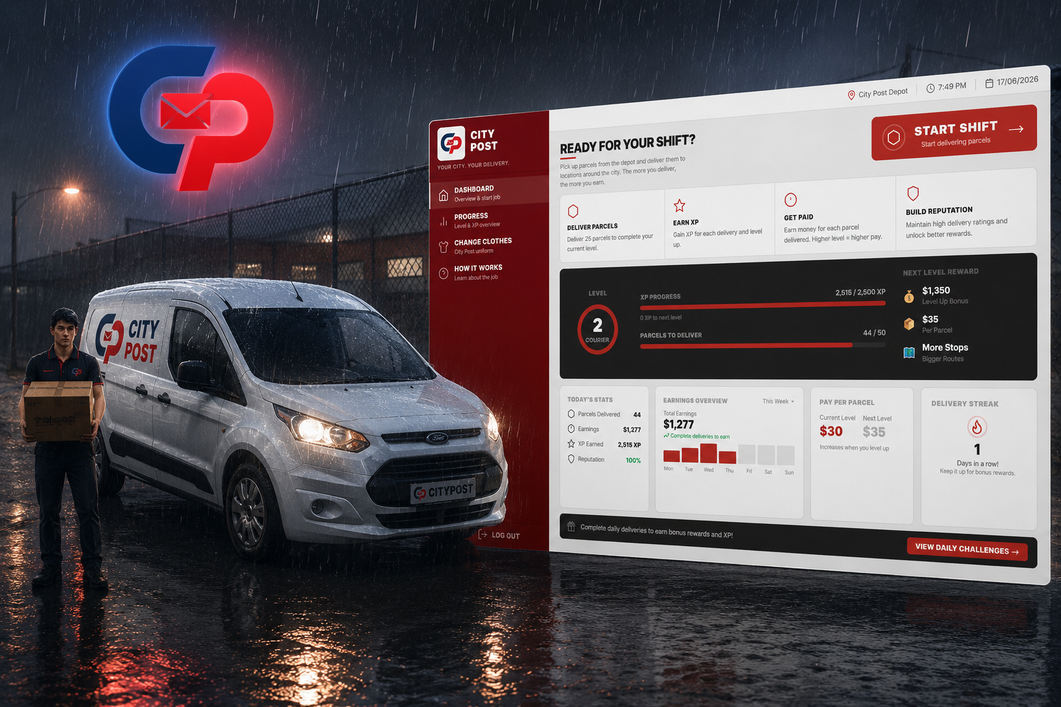 City Post | Advanced Courier Job