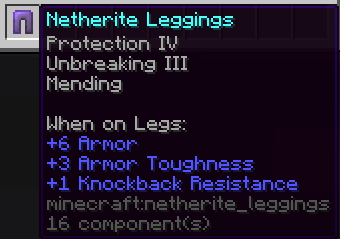 Netherite Leggings