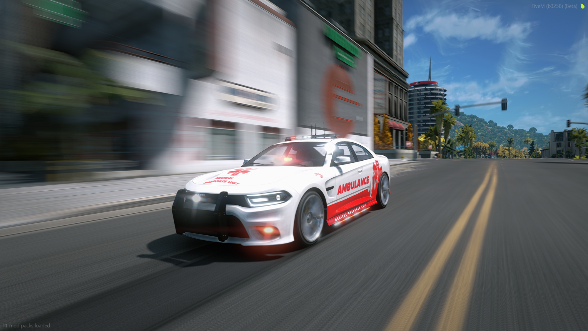 Bravado Buffalo STX Ambulance Version