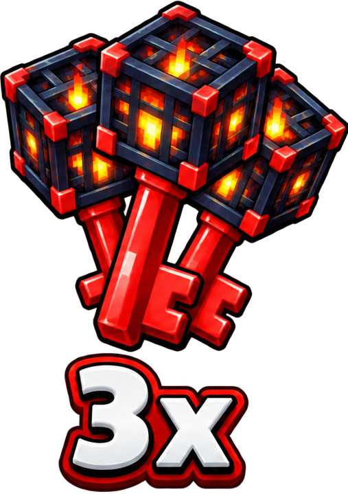 3x Spawner Keys