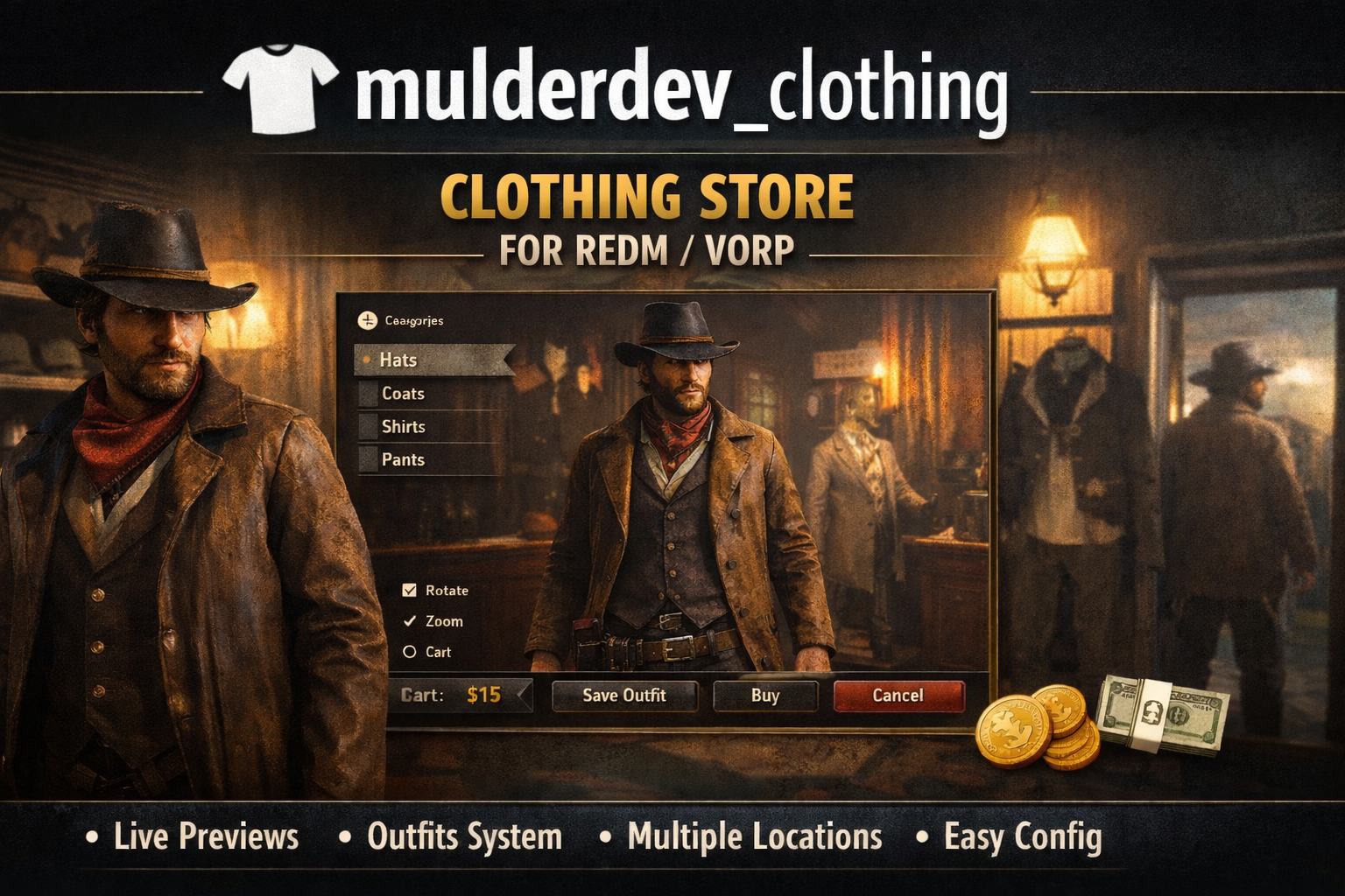 MulderDev - Clothing Store