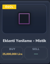 Mistik Eklenti Yenileme
