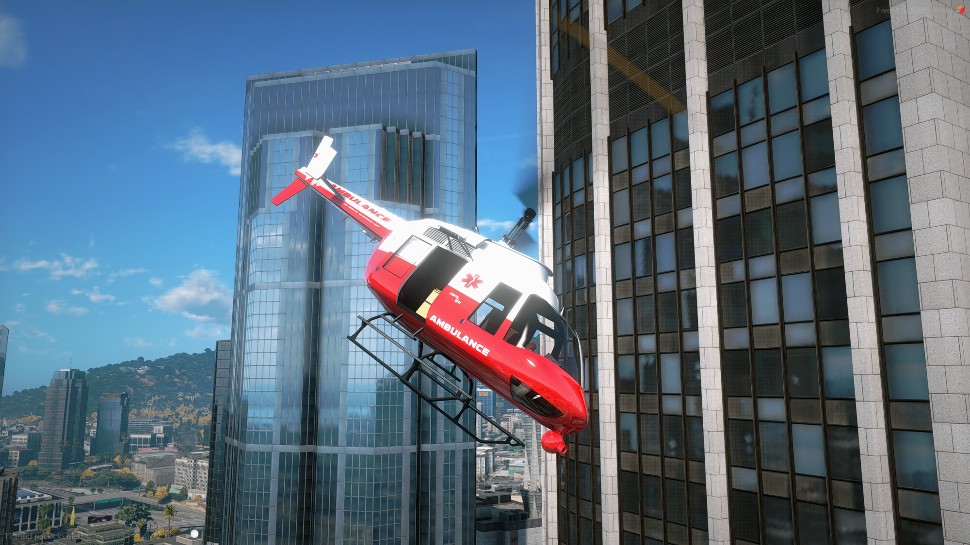Maverick Helicopter Ambulance Version