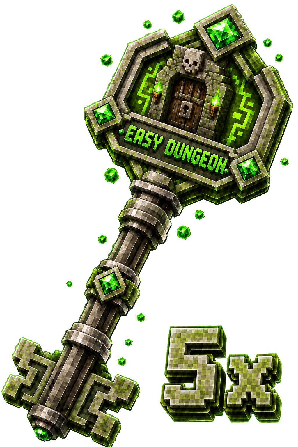 5x Random Easy Dungeon Keys