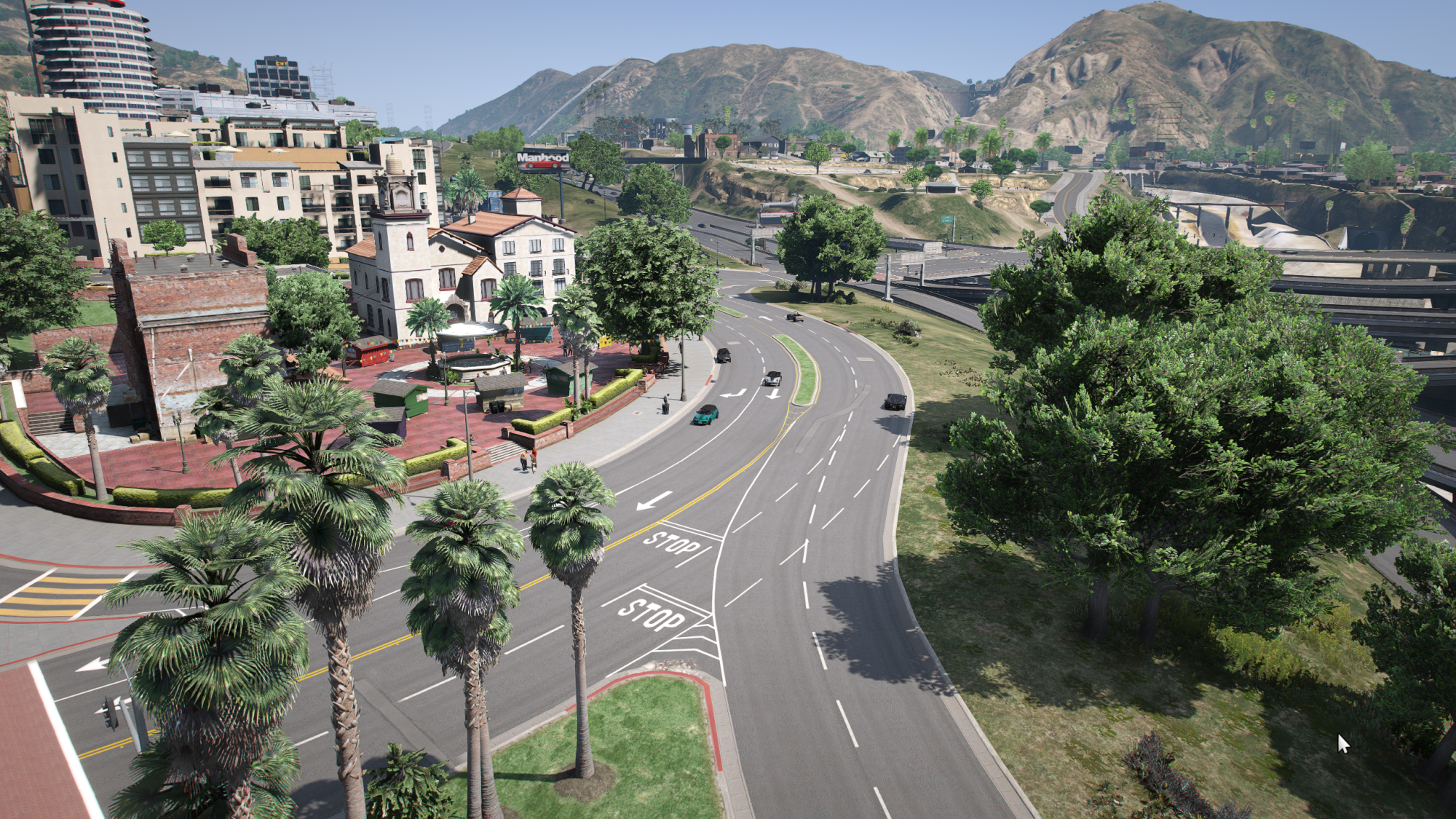 PX vegetation- mod for FiveM Client