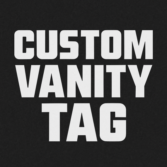 Custom vanity tag