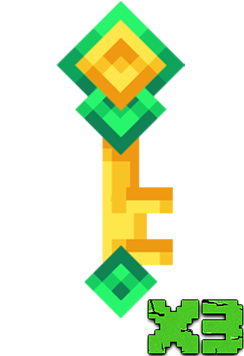 3x Frog Prince Premium Key