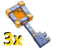 3x Balanced Crate Key