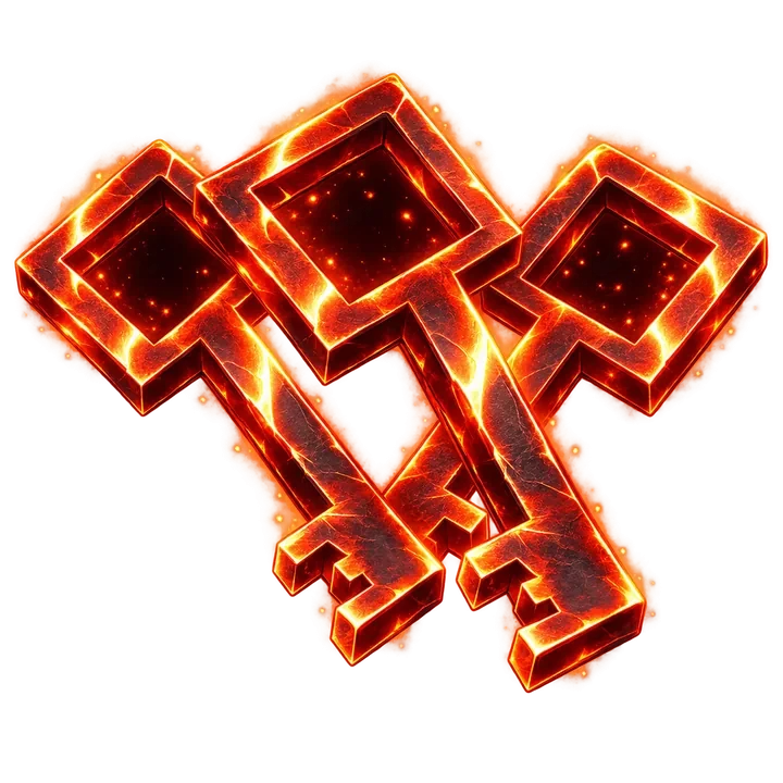 3x Weapon Key
