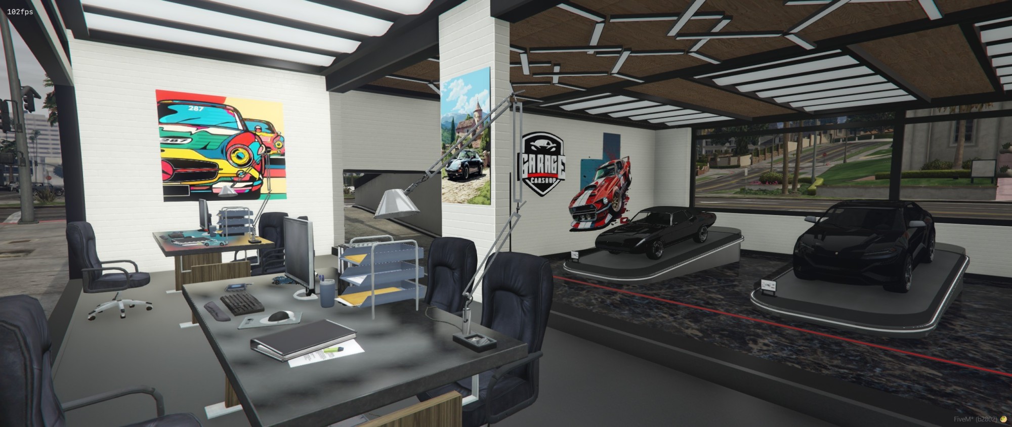 Garage Shop Car - Dealership [MLO]