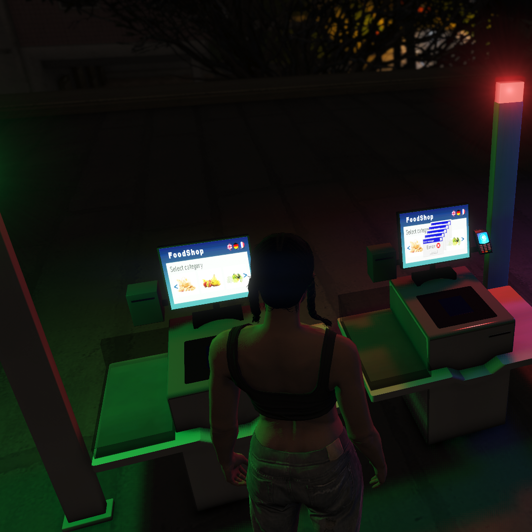 Self service checkout