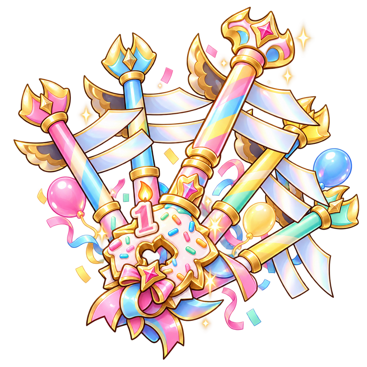 5x Anniversary Keys