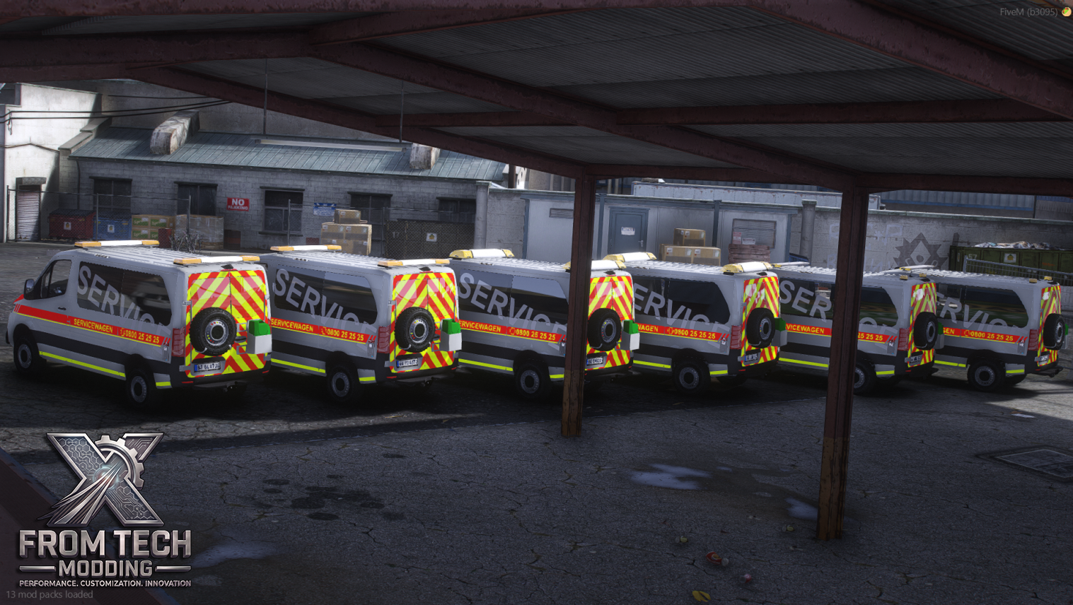 FTM Sprintey Servicefahrzeug [PACK] RTE 7/LVV B1/VV3