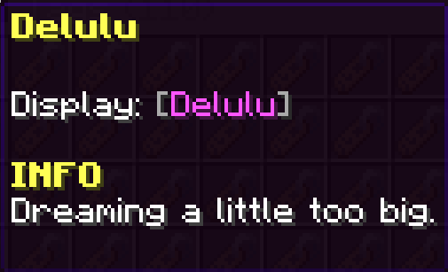 Delulu Tag