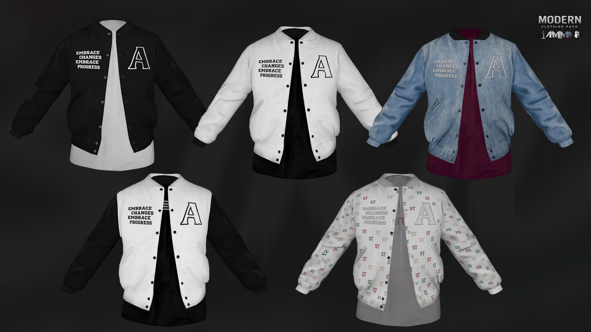 Modern Clothing Pack Vol.1