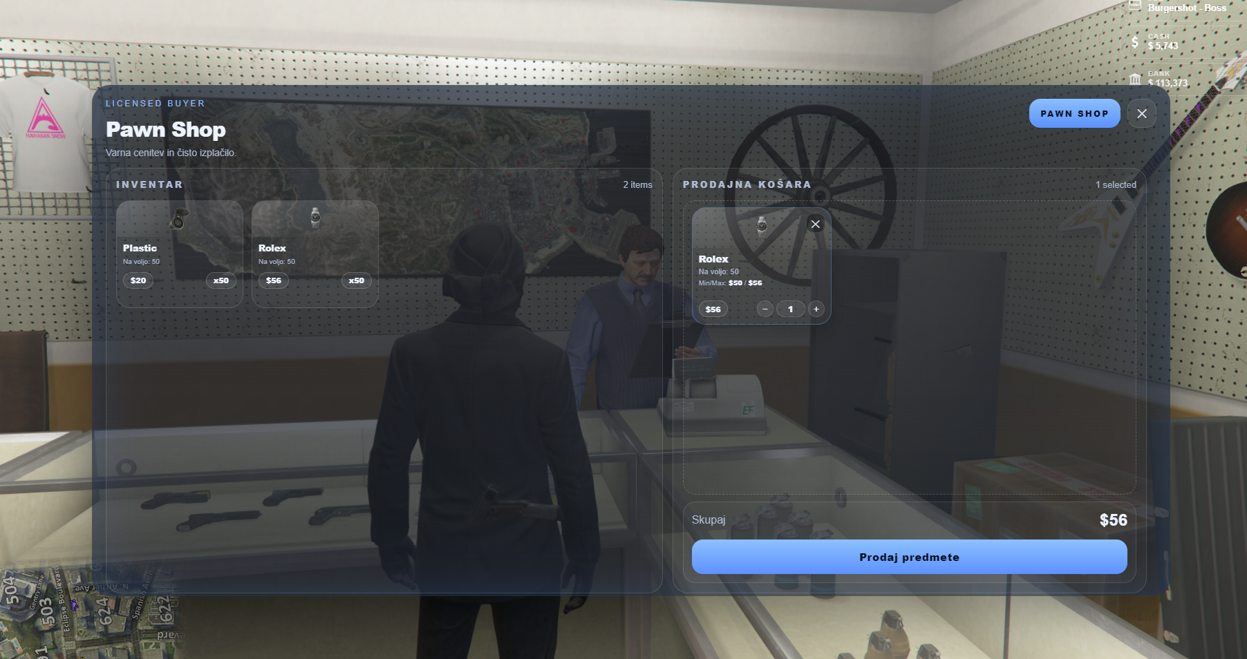 Advanced Pawnshop System
