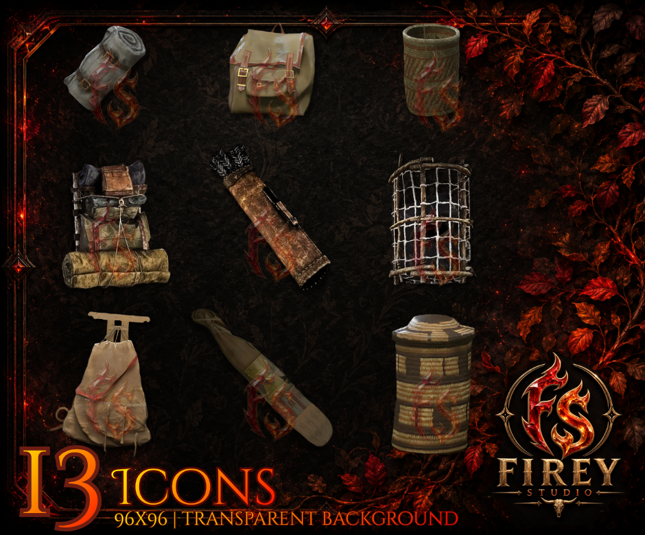Backpack Icons