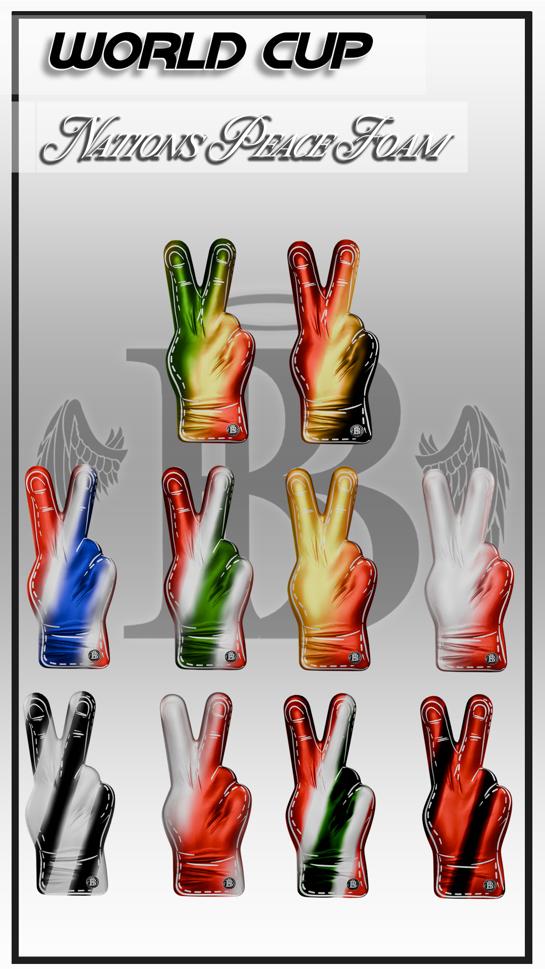 Nations Peace Foam Finger