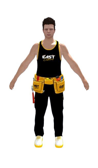 EAST CUSTOMS CLOTHING V1  [ Male / Female ]